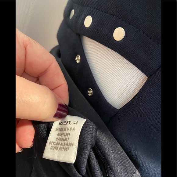 NWOT~Bailey 44~Sexy, Sophisticated, Grommet Detailed Cutout Cocktail/Date Dress - Picture 7 of 8